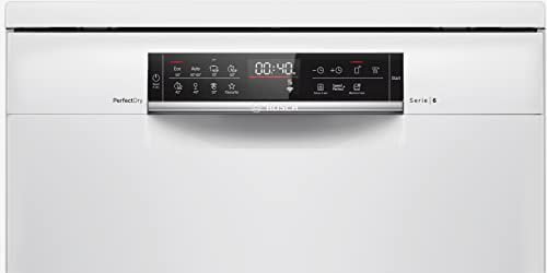 lave vaisselle bosch sms6zcw48e série 6 : avis, caractéristiques et prix blanc, pose libre, home connect