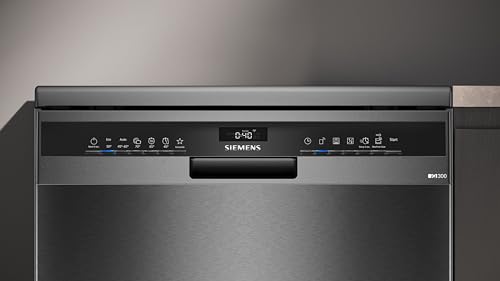 lave vaisselle siemens 60 cm sn23ec03me, iq300, variospeed plus, black steel avis et prix 2021