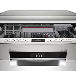 Lave-vaisselle Bosch SMS6EDI06E Série 6 : 13 couverts, Silence Plus 39 dB, Inox – Home Connect Lave-vaisselle Bosch SMS6EDI06E Série 6 : 13 couverts, Silence Plus 39 dB, Inox – Home Connect