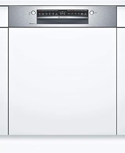 lave vaisselle encastrable bosch smi4has48e série 4 : 60cm, 13 couverts, home connect metallic
