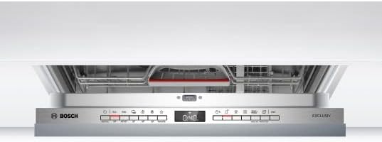 lave vaisselle tout intégrable bosch smv4hux00f exclusiv série 4 : 12 couverts, ultra silencieux à 46db