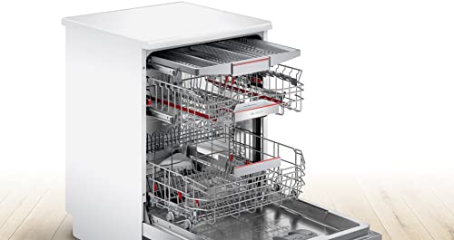 lave vaisselle bosch sms6zcw48e série 6 : avis, caractéristiques et prix blanc, pose libre, home connect