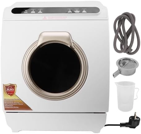 mini lave vaisselle portable wifehelper : petite taille, grande capacité et séchage longue durée méthodes de nettoyage multiples Évite les fuites d'eau prise ue 220v
