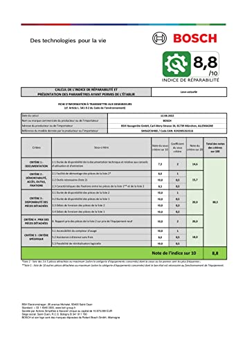 lave vaisselle bosch sms6zcw48e série 6 : avis, caractéristiques et prix blanc, pose libre, home connect