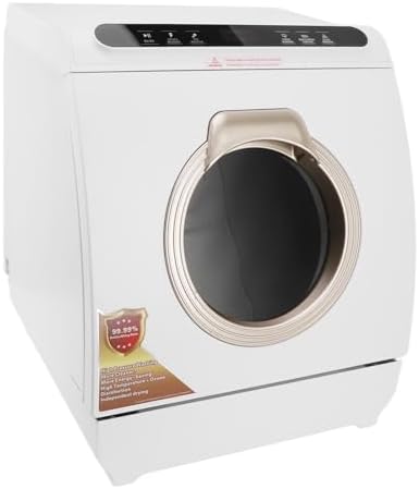 mini lave vaisselle portable wifehelper : petite taille, grande capacité et séchage longue durée méthodes de nettoyage multiples Évite les fuites d'eau prise ue 220v